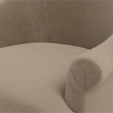 Cecile Fringe Swivel Chair