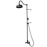 Vintage Wall Mount Rain Drop Shower System with Hand Shower
