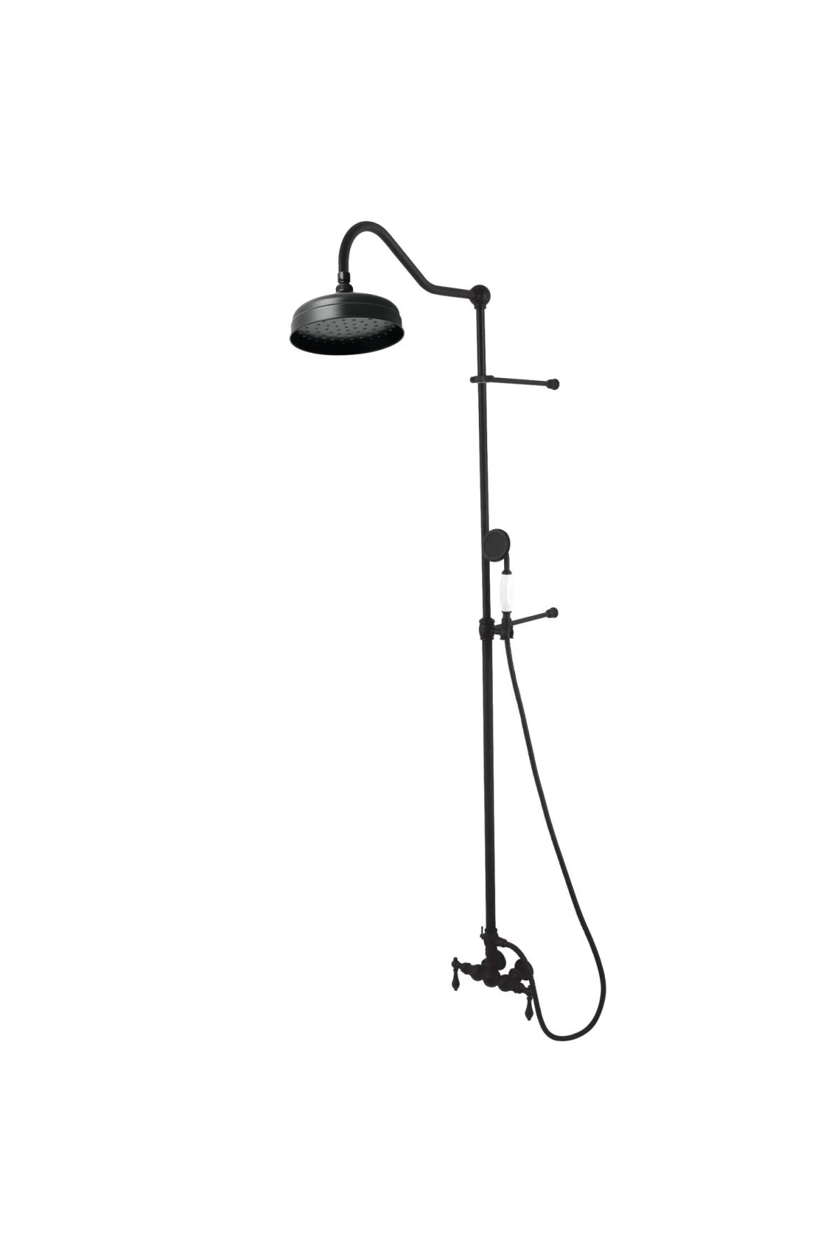 Vintage Wall Mount Rain Drop Shower System with Hand Shower