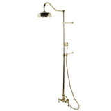 Vintage Wall Mount Rain Drop Shower System with Hand Shower