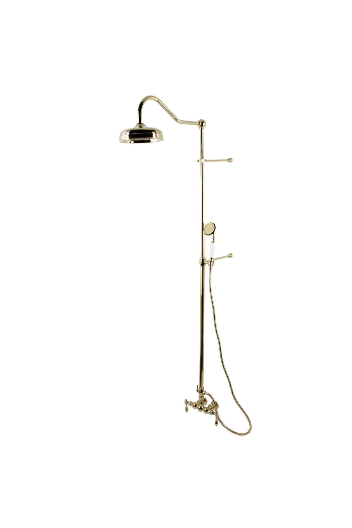 Vintage Wall Mount Rain Drop Shower System with Hand Shower