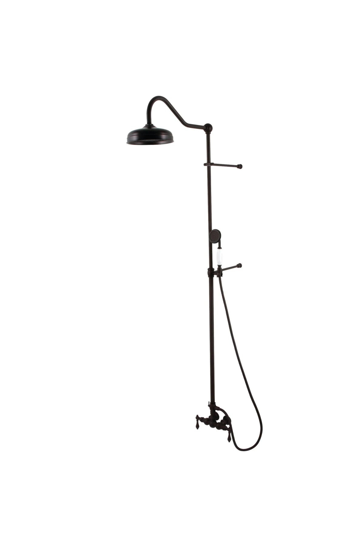 Vintage Wall Mount Rain Drop Shower System with Hand Shower