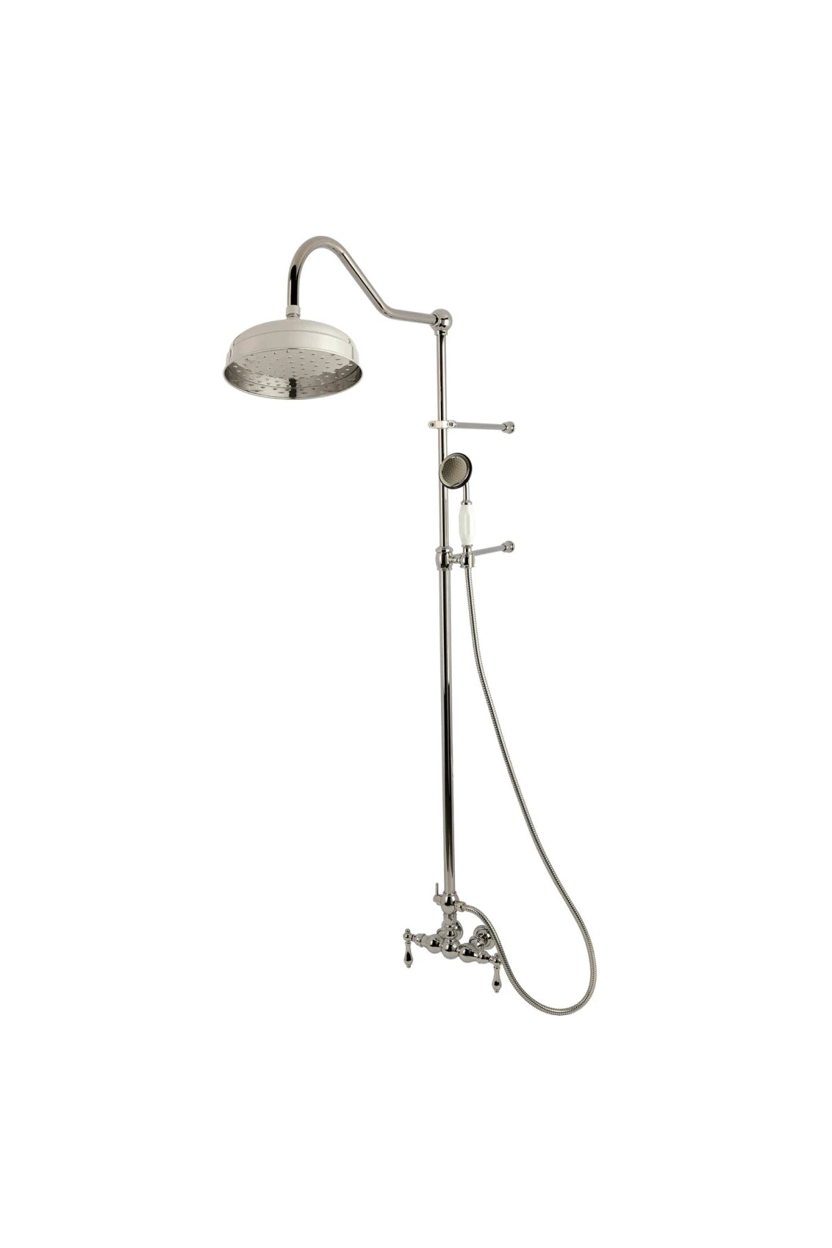 Vintage Wall Mount Rain Drop Shower System with Hand Shower
