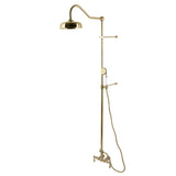 Vintage Wall Mount Rain Drop Shower System with Hand Shower