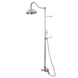 Vintage Wall Mount Rain Drop Shower System with Hand Shower