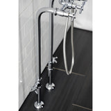 Concord Freestanding Tub Faucet with Supply Line + Stop Valve