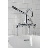 Concord Freestanding Tub Faucet with Supply Line + Stop Valve