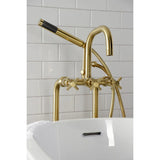 Concord Freestanding Tub Faucet with Supply Line + Stop Valve
