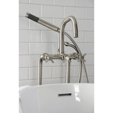 Concord Freestanding Tub Faucet with Supply Line + Stop Valve