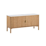 Olive Reeded Sideboard
