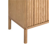 Olive Reeded Sideboard