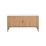 Olive Reeded Sideboard