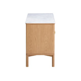 Olive Reeded Sideboard