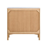 Olive Reeded Cabinet