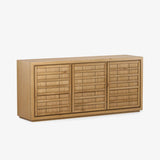 Buddy 3-Door Oak Buffet