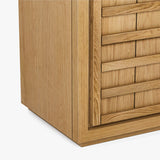 Buddy 3-Door Oak Buffet
