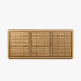 Buddy 3-Door Oak Buffet