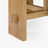 Saguaro Round Oak Dining Table