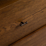Cali 6-Drawer Oak Dresser