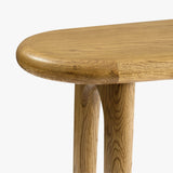 Eva Oak Console Table