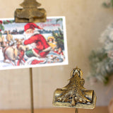 Christmas Tree Card Clips on Stands Set