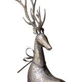 Rustic Metal Reindeer - Set of 2