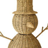 Woven Vine Snowman