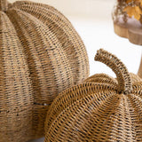 Giant Woven Vine Pumpkin - Set of 2
