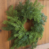 Artificial Cedar Wreath