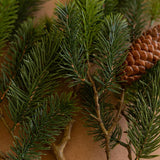 Artificial Fir Spray with Cones
