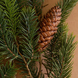 Artificial Fir Spray with Cones