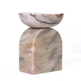 Marble Foundation Candle Holder - 2 Styles