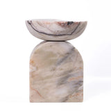 Marble Foundation Candle Holder - 2 Styles