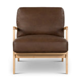 Carmelo Genuine Leather Accent Chair