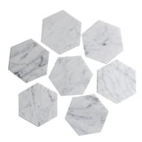 Venatino Carrara 5" Hexagon Tile by Castelli Marble