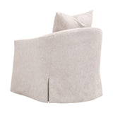 Faye Slipcover Swivel Club Chair