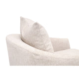 Faye Slipcover Swivel Club Chair