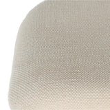 Close-up of a textured cream fabric of the Shay Dining Chair