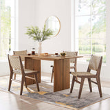 Amistad 60" Wood Dining Table
