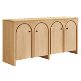 Appia 4 Door Sideboard - Oak
