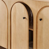 Appia 4 Door Sideboard - Oak