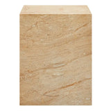 Jordana Square Plinth Side Table