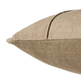 Emmer Pillow - Tan - 22"x22"