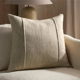 Emmer Pillow - Tan - 22"x22"