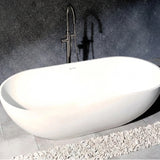 Arcticstone 70" Oval Freestanding Tub