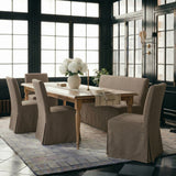 Andrea Slipcover Dining Banquette
