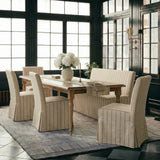 Andrea Slipcover Dining Banquette