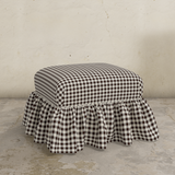Edith Ruffle Ottoman