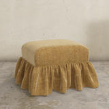 Edith Ruffle Ottoman