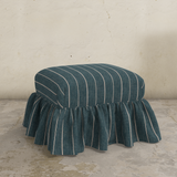 Edith Ruffle Ottoman